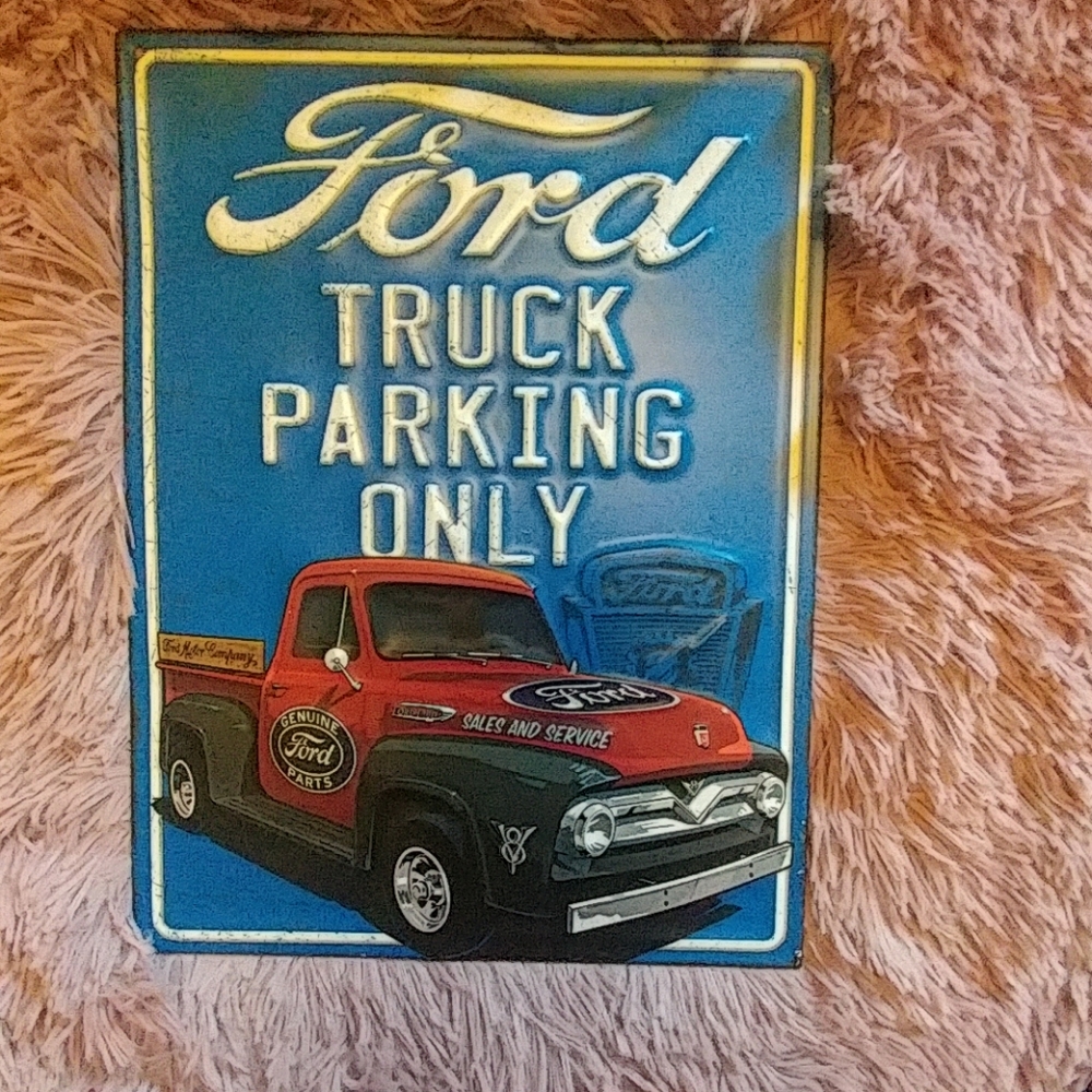 Ford metal sign